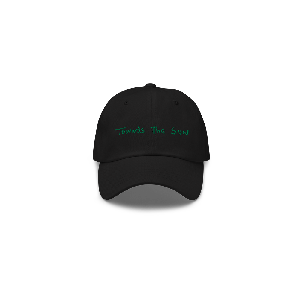 Towards The Sun Black Dad Hat Front