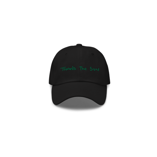 Towards The Sun Black Dad Hat Front