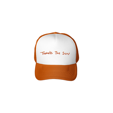 Towards The Sun Orange Trucker Hat